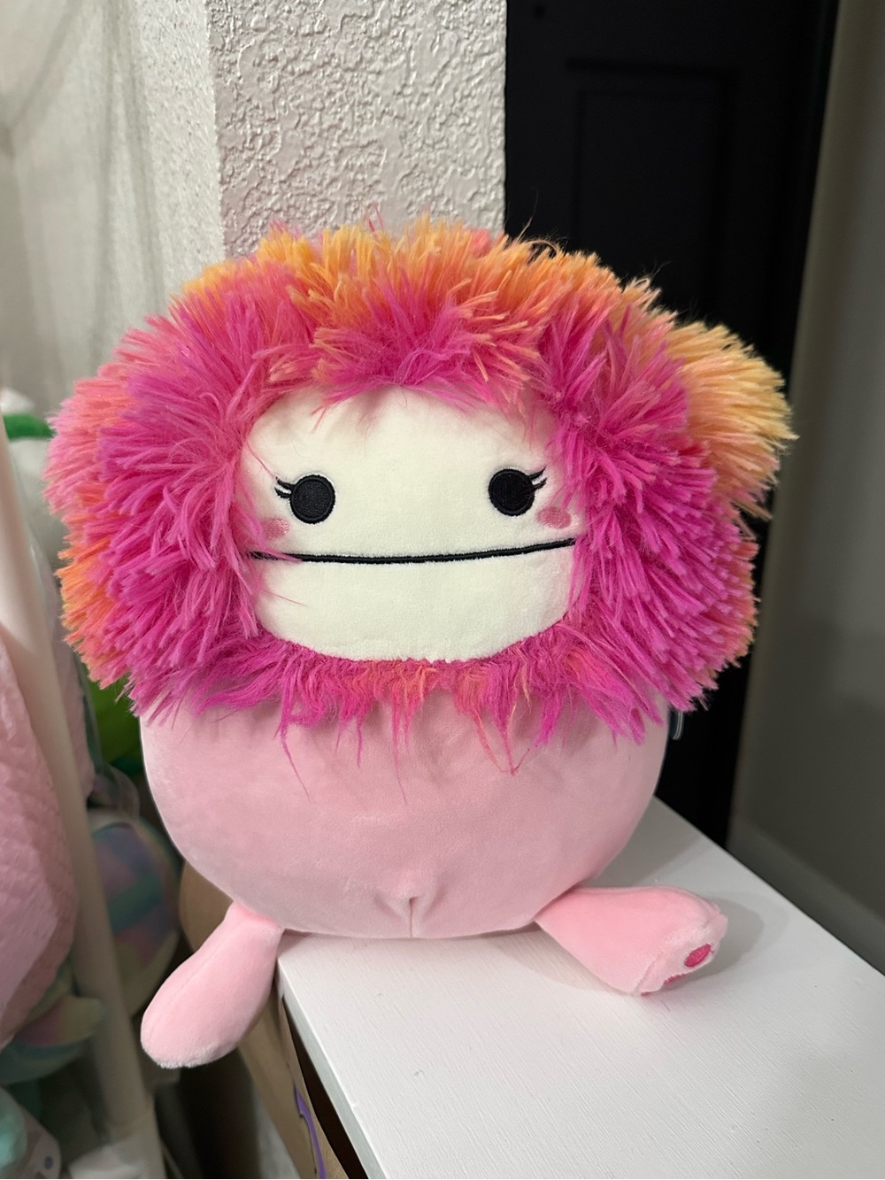 Caparinne the Pink Bigfoot Squishmallow